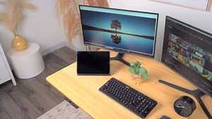 Amazon.com: RISE UP dual motor electric standing desk 60x30" black bamboo desktop premium ergonomic adjustable height sit stand up home office computer desk table motorized powered modern furniture small standup : Home & Kitchen