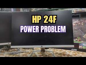 How To Fix HP Monitor 24f Power Problem || Created by Afjal Hossain
