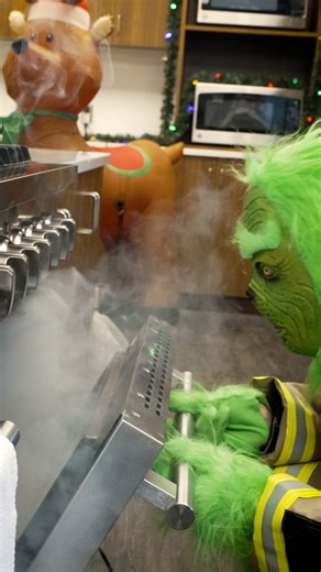 The moment you've all been waiting for.... the... the... the... THE GRINCH! Happy Holidays from Savage Fire 💚 #SavageFD #SavageMN #holidayvideo #howthegrinchstolechristmas #grinchmas #grinch #feelinggrinchy #grinchmode #grinchvibes #happyholidays #holidayseason #firefighters #comingsoon #trending #festivefeels #holidaymagic #holidaymovies #holidayreels #popular #fun #clever #trending #fyp | Savage Fire Department- Minnesota