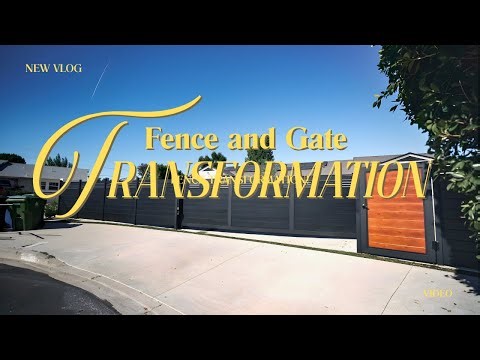 Aluminum Profile 60+20 Fence & Sliding Gate: From Prep to Stunning Transformation | AluGlobus