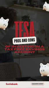 "Wondering if a TFSA is right for you?  Discover the benefits and drawbacks of Tax-Free Savings Accounts  And if you need help figuring out if a TFSA tool is right for you use Scotiabank's TFSA calculator tool to plan your savings: https://hubs.ly/Q035BN130 #TFSA #Savings #Scotiabank" | Prepare for Canada | Facebook