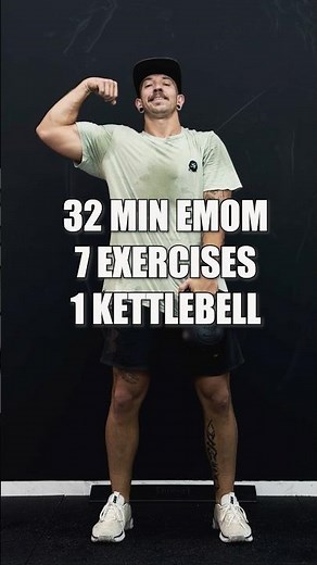 EMOM 32 | 1 Kettlebell | 7 EXERCISES