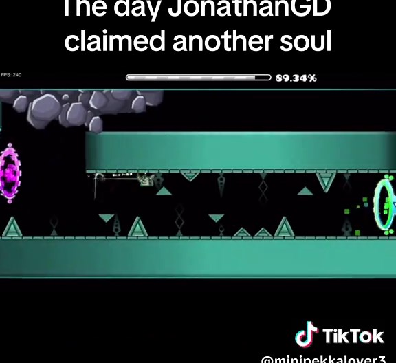 I did not enjoy that day … #foryou #geometrydash #futurefunk #GD #viral