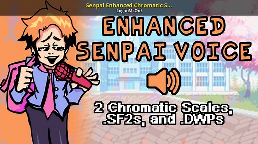 Senpai Enhanced Chromatic Scale/Soundfont Modding Tool for Friday Night Funkin' | FNF Modding Tools