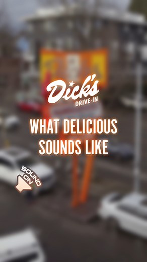 Turn the volume up and get inspired for lunch! 🍔 | Dick's Drive In Restaurant