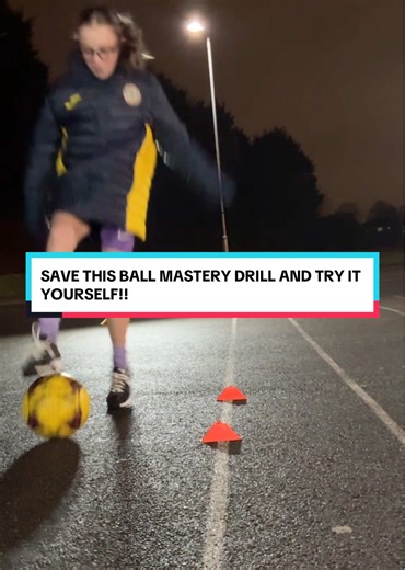 Ball Mastery Drill for Soccer Skills Improvement
