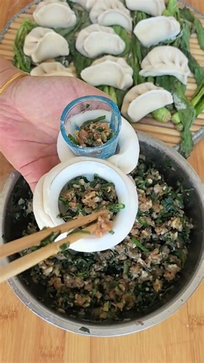 Perfect Dumpling Wrapping – Handmade from Scratch 🥟 #food #howtomakemomos #momosrecipe #cooking