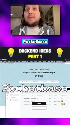 is Pocketbase the EASIEST Self-Hosted Backend?