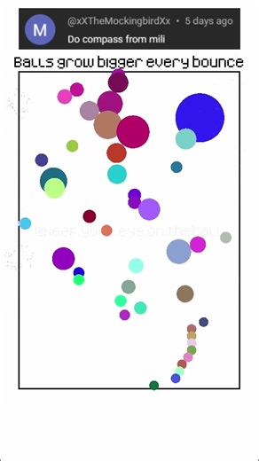 Compass - Mili (Limbus Company Music) (Musical Ball Simulation)