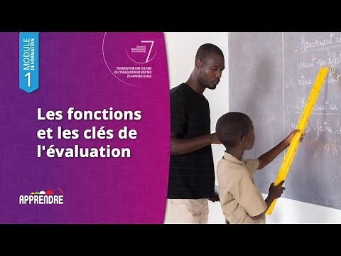 Module 1 : Les fonctions et les clés de l'évaluation