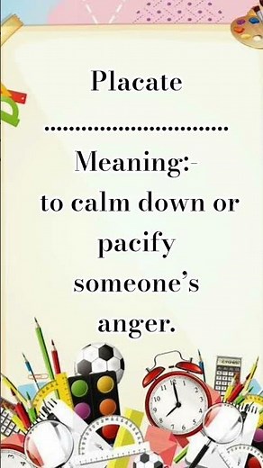 "Placate – The Art of Calming Tensions"