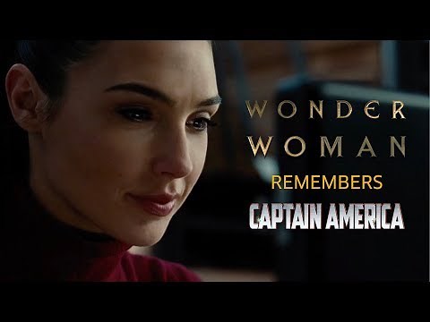 Wonder Woman remembers Captain America