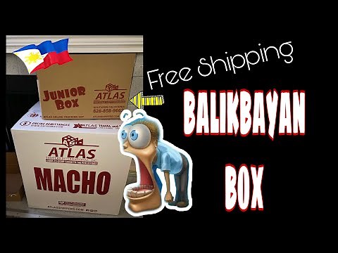 Free Balikbayan box shipping | ATLAS