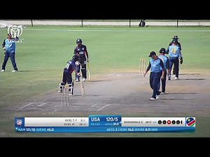LIVE CRICKET - USA vs Namibia ICC World Cricket League League 2