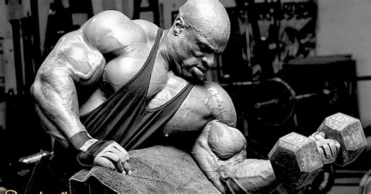 Why did Ronnie Coleman say "Lightweight Baby" while weightlifting?