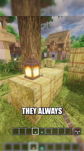 This Invisible Trick Lets You Place Floating Lights in Minecraft #minecraft #minecrafttutorial