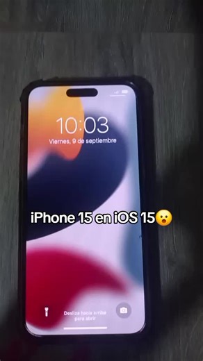 iPhone 15: Novedades de iOS 15