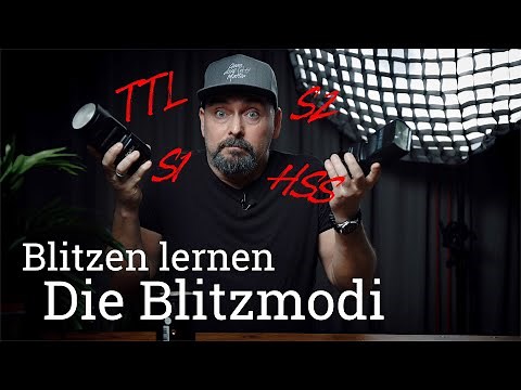 ⚡️ Serie: Blitzen lernen #5 - TTL, HSS, S1, S2 [Blitzmodi erklärt]