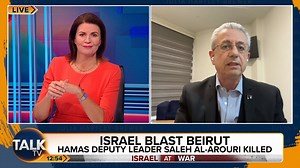 Julia Hartley-Brewer clashes with with Palestinian MP Dr Mustafa Barghouti after the Hamas deputy leader was assassinated. Julia: “For the love of God, let me finish the sentence man!” Mustafa: “You are misleading the public!" | TalkTVUK