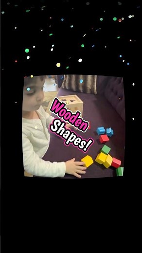 🔸Shapes for Toddlers | Learn Through Play with Wooden Toys #learnthroughplay