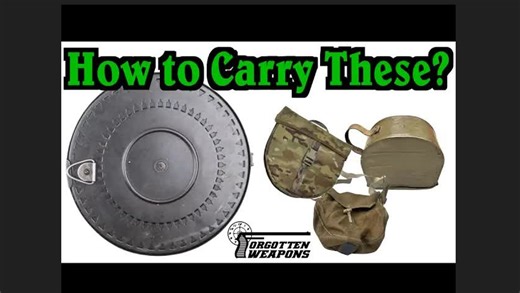 DP27轻机枪弹盘携具 - Forgotten Weapons