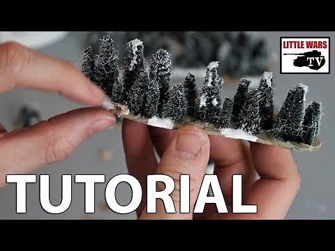 How to Make Miniature Pine Trees