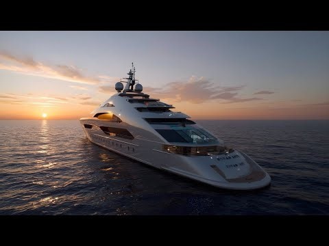 The Most Luxurious Mansion Ever Built on Water | 2050 Futuristic Yacht Concept