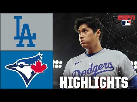 LA Dodgers vs. Toronto Blue Jays | Full Game Highlights | ESPN MLB