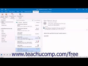Acrobat Pro DC Tutorial Creating PDFs in Outlook - Adobe Acrobat Pro DC Training Tutorial Course