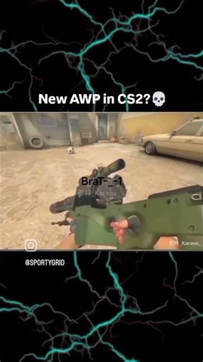 New AWP in CS2?💀