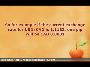 Forex Pips Explained