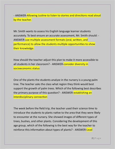 PPR Exam Preparation Version 2 Newest With Complete Questions And Correct Detailed Answers