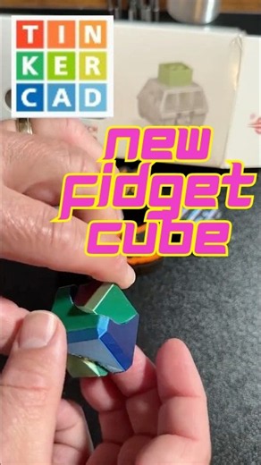 NEW Tinkercad Cube Fidgets Beginner Ready Tutorial Soon! 💯🤯