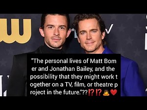 |Will Matt Bomer and Jonathan Bailey TEAM UP on Screen Soon?|🙇❤️#film project #matt #jonathan #tarot