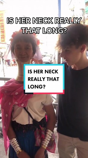 #stitch with @kylethomas The truth about the #neckrings , does it actually make your #neck #grow ?