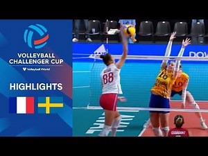 🇫🇷 FRA vs. 🇸🇪 SWE - Highlights Final | Women's Challenger Cup 2023