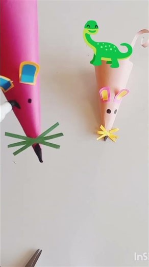 Making a mouse 🐀# with simple and easy paper