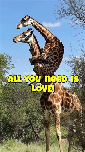 Cutest Giraffe Moment Ever Caught On Camera!