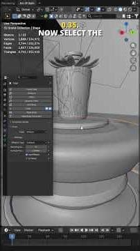 Realistic Dry Ice Mist | Mantaflow Smoke Simulation | #blender3d #shorts #artofabhi #mist #smoke