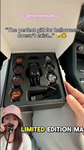 MAGIC CAR LIGHT, GHOST COMES OUT ⁉️ @HorrorHeadCo #smarthome #car #shortsviral