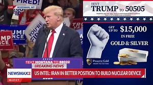 "Since becoming a Presidential candidate, she has refused to do a single interview. You know why? Because she's dumb." Former President Donald Trump ripped apart Vice President Kamala Harris for not doing any interviews. | NEWSMAX