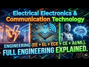 Electrical, Electronics & Communication Technology | ⚡🤖📡 | Engineering (EE + EL + ECE + CE + AI/ML).