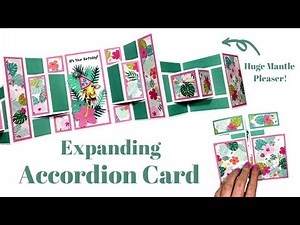 SHOWSTOPPER! Expanding Accordion Card
