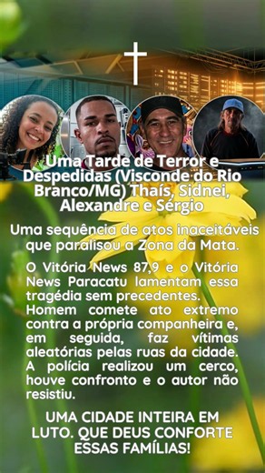 Uma tarde de terror e despedidas (Vosconde do Rio Branco/MG) Thaís, Sidnei, Alexandre e Sérgio