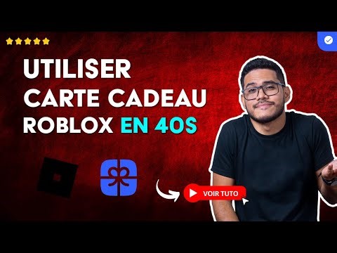 Comment Échanger une CARTE CADEAU ROBLOX en 40 S