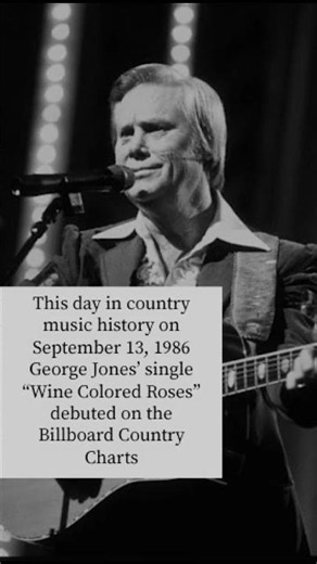 This day in country music history on September 13, 1986 George Jones hit the charts #countrymusic