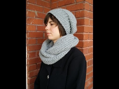 Bonnet tuque crochet