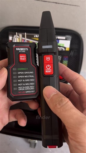 Open ground is a hazard. Find its breaker in 10 seconds #diytools #electrician #circuitbreaker #KAIWEETS #tiktokshop