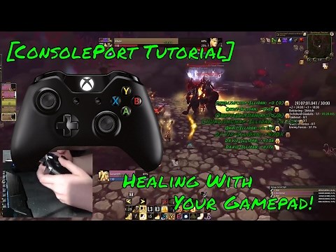 [ConsolePort]How to Heal with your Gamepad