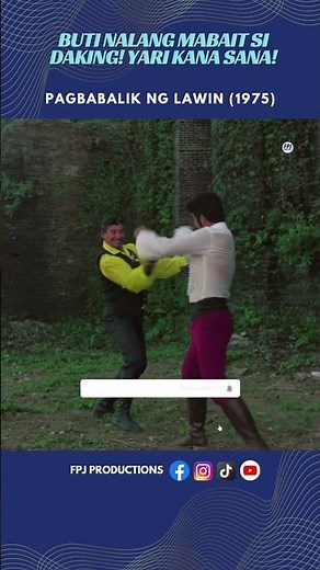 Buti nalang Mabait si FPJ! #fpj #fpjmovies #pagbabaliknglawin